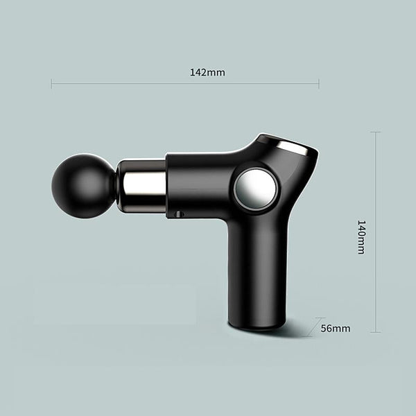 Compact Muscle Massage Gun For Relaxation Black Other Massage