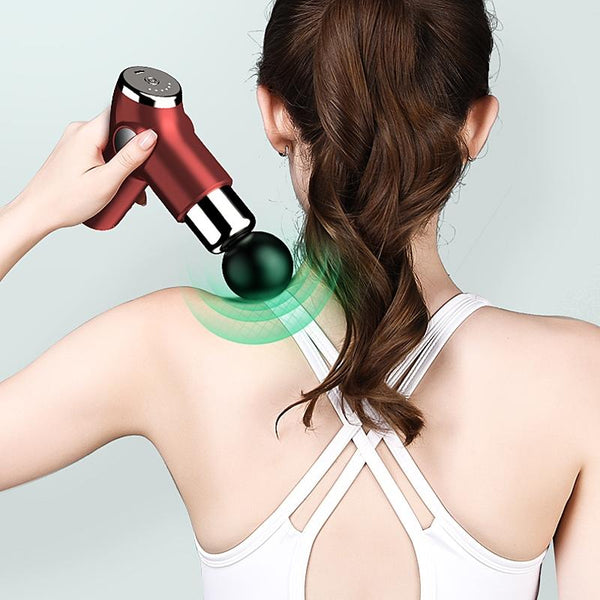 Compact Muscle Massage Gun For Relaxation Black Other Massage