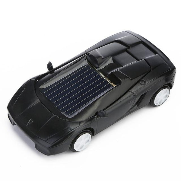 3 Piece Solar Mini Car Racer Toy For Kids Powered By The Sun Black Rc Model Vehicles