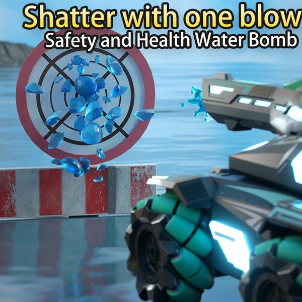 Stunt Water Bomb Battle Armor Rc Car 2.4G Dual Control Blue Single Rc Model Vehicles