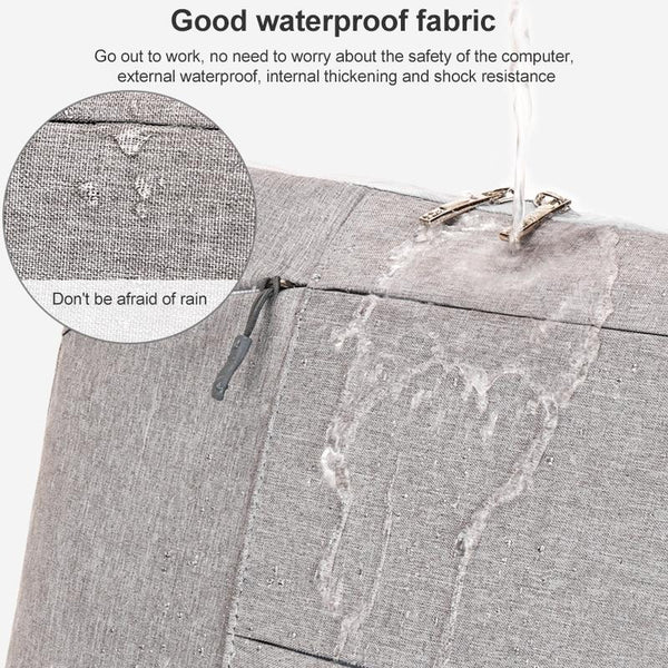 Laptop Handbag Fits 13 13.3 Inch Casual Design Grey Laptop Cases & Bags