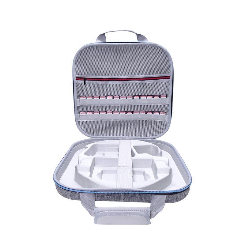 Nintendo Switch Fitness Ring Storage Bag Hard Shell Gray Bags Skins & Travel Cases