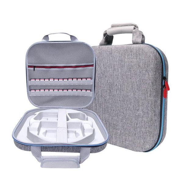 Nintendo Switch Fitness Ring Storage Bag Hard Shell Gray Bags Skins & Travel Cases