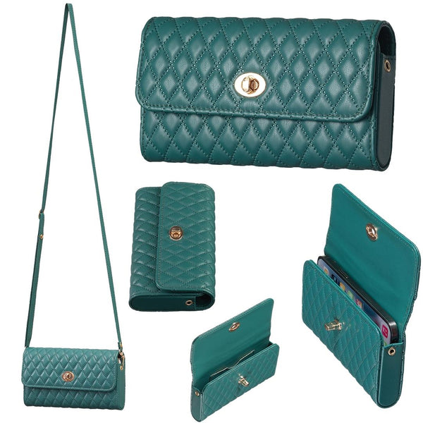 Horizontal Pu Crossbody Shoulder Bag Black Women's Bags & Handbags