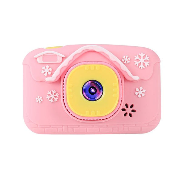 Pink Mini Children Camera With 2.0 Hd Screen V8 Digital Toy Digital Cameras