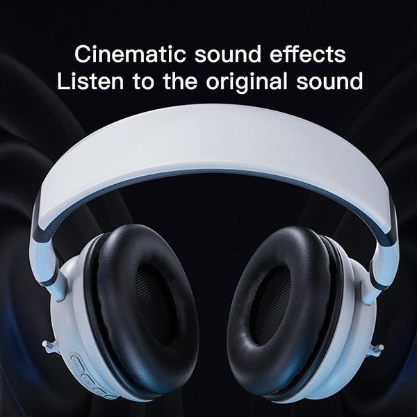 Foldable Wireless Headset With Mic Ke 29 White Headsets