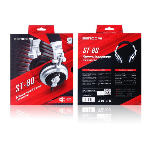 High Fidelity Headset With Spring Line Silver Headsets