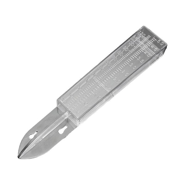 Outdoor Garden Rain Gauge Transparent Plastic 25X4.5X2.7Cm Moisture & Ph Meters