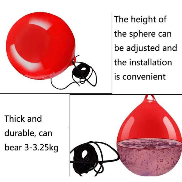 Household Hanging Water Ball For Boxing And Venting Red Punching Bags