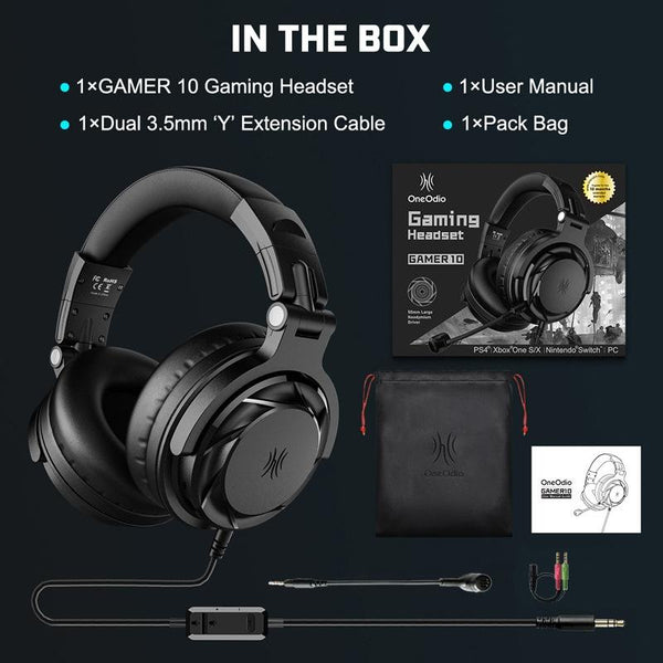 2M Wired Headset For Phones & Tablets Black Headsets