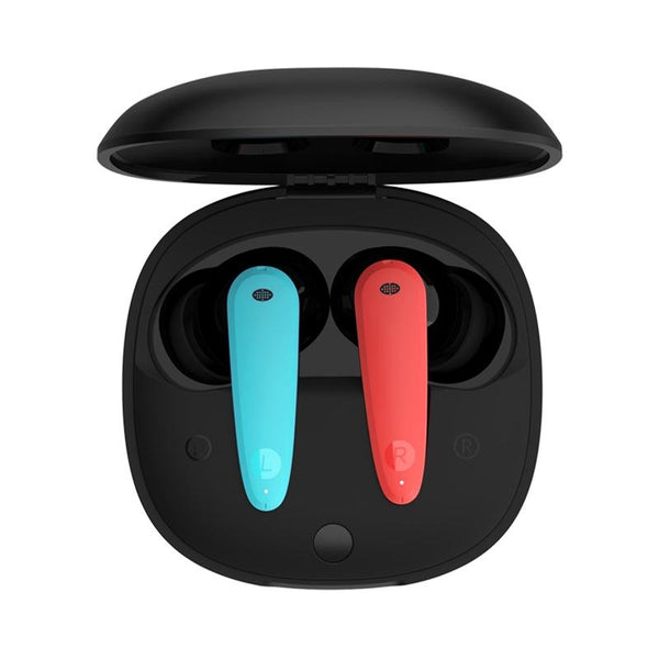 Wireless Noise Cancelling Bluetooth Music Cube Red Earbuds