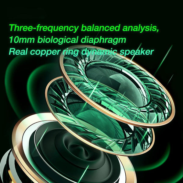 Wireless Gaming Earphones Bluetooth 5.0 Tws Black Earbuds