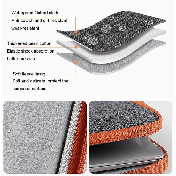 Waterproof Laptop Case 13.3 Inches Dark Gray Laptop Cases & Bags