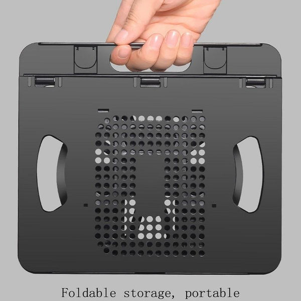 Laptop Cooling Stand Foldable Design Black Other Laptop & Desktop Accs