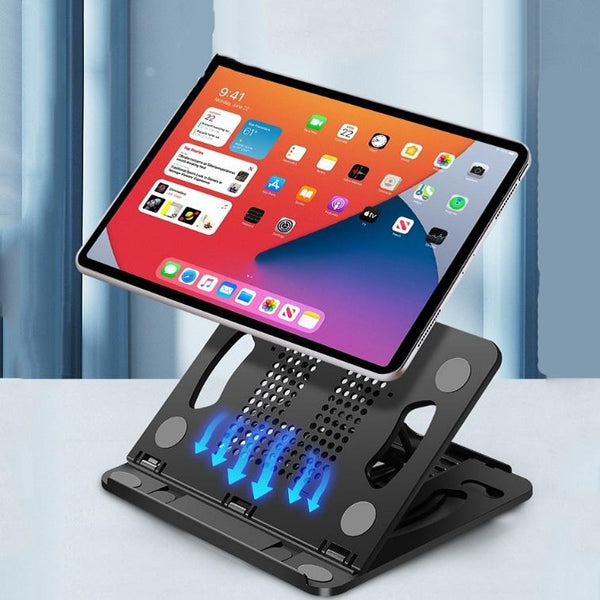 Laptop Cooling Stand Foldable Design Black Other Laptop & Desktop Accs