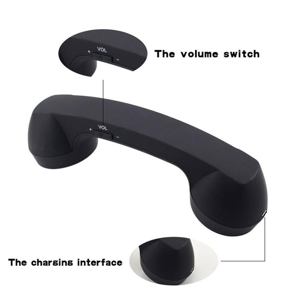 Retro Bluetooth Wireless Microphone For Mobile Phones Black Other Mobile Accessories
