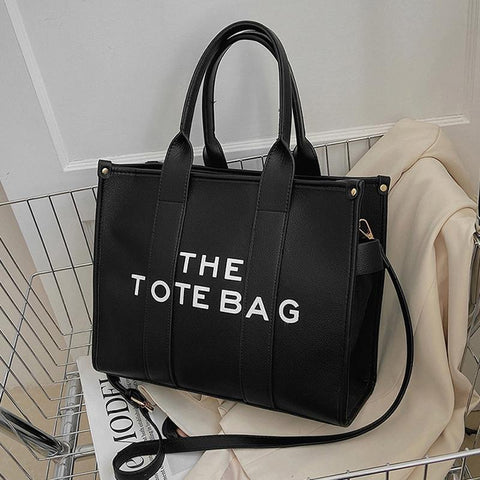 Stylish Pu Leather Crossbody Tote For Women Small Black Women's Bags & Handbags