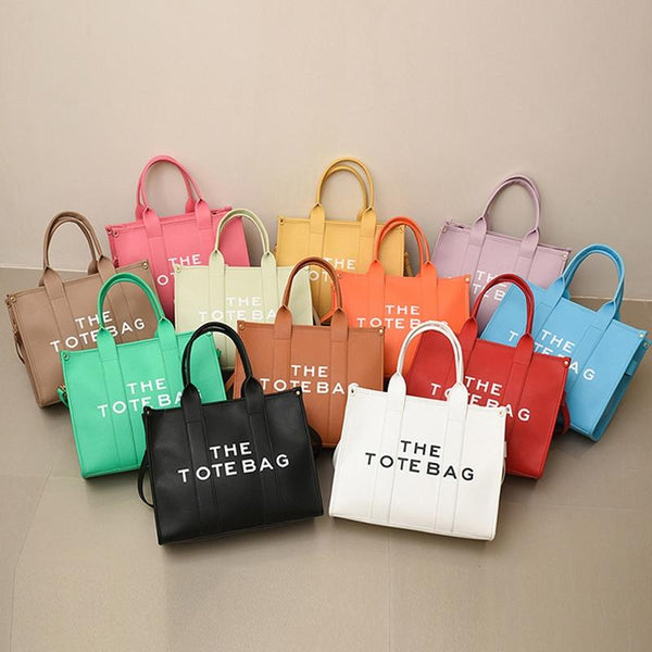 Stylish Pu Leather Crossbody Tote For Women Small Black Women's Bags & Handbags