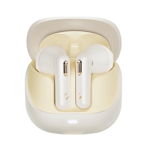 Wireless Bluetooth Earphone With Noise Reduction Havit S3 Merle Lite Gold White Earbuds