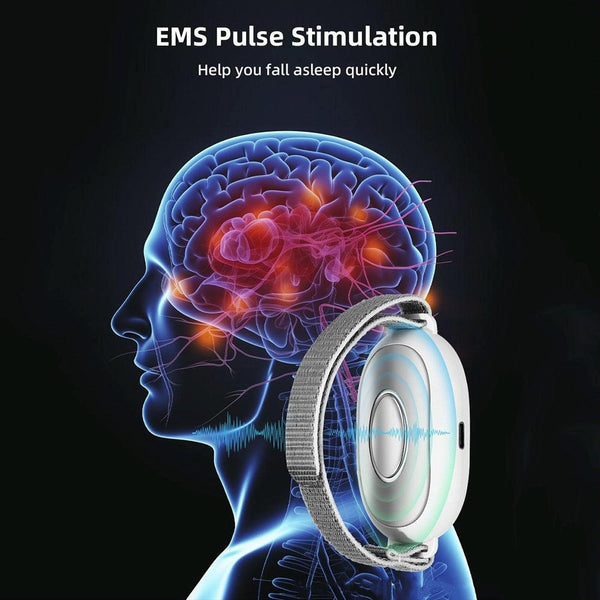 Smart Handheld Sleep Meter Ems Pulse Sleep Aid White Other Sleeping Aids