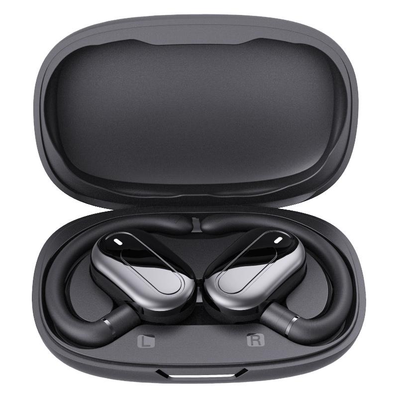 Wireless Stereo Earphones With Charging Case Outdoor Sound Black Headsets & Earpieces