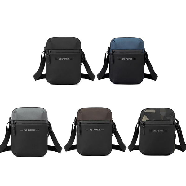 Simple Men Crossbody Bag Business Casual Shoulder Sling For Everyday Use Black Bags