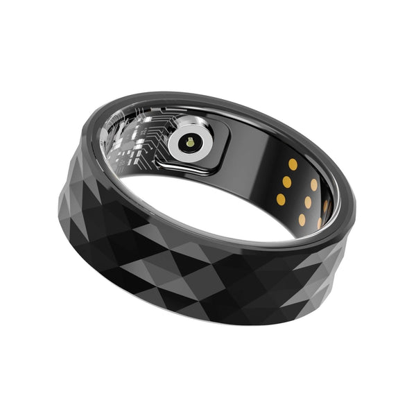Smart Ring For Health Monitoring & Exercise R12m Size 20 Black Activity Trackers
