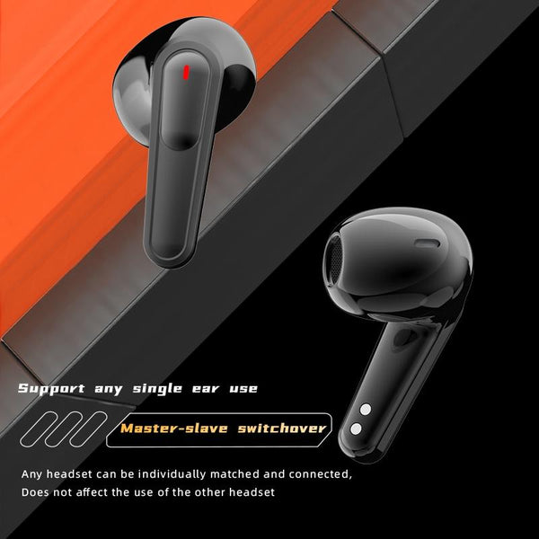 Intelligent Bluetooth Earphones With Digital Display Pro 90 Hifi Black Earbuds