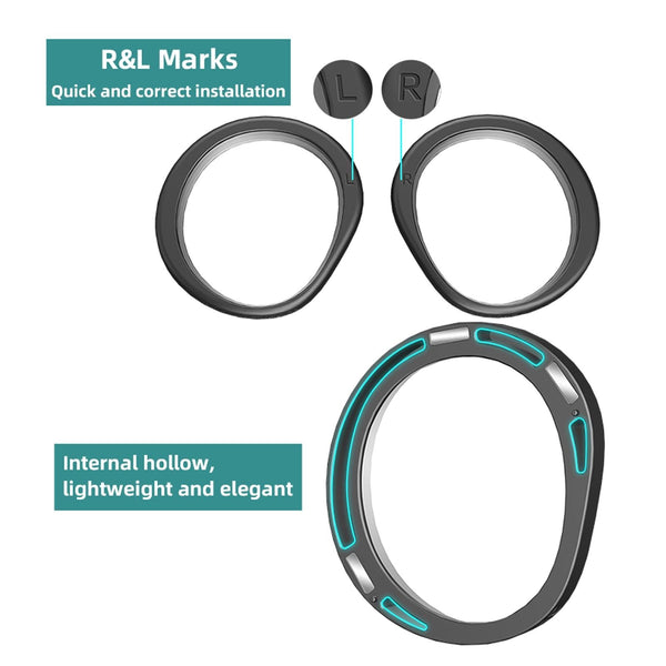 Vr Glasses Box For Pico 4 Hifylux Magnetic Myopia 1 Pair 100 Degrees Controllers & Attachments