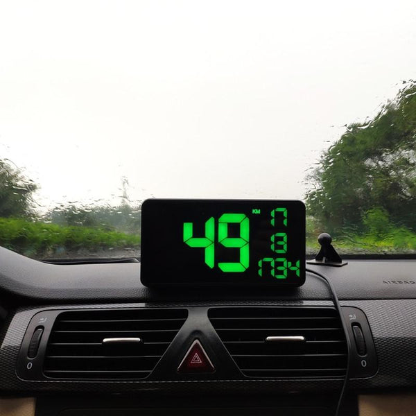 6.2 Inch Hud Car Head Up Display Locator Technology Speed Meter & Alarm Speedometers