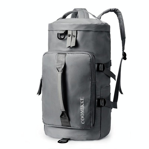 Sports Travel Backpack Compact And Durable Grey Backpacks