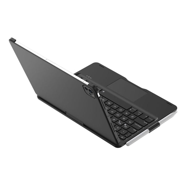 360 Rotating Bluetooth Keyboard Leather Case For Ipad Pro 11 With Backlight Black Keyboards