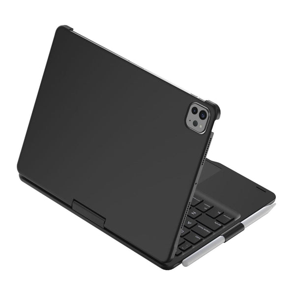 360 Rotating Bluetooth Keyboard Leather Case For Ipad Pro 11 With Backlight Black Keyboards