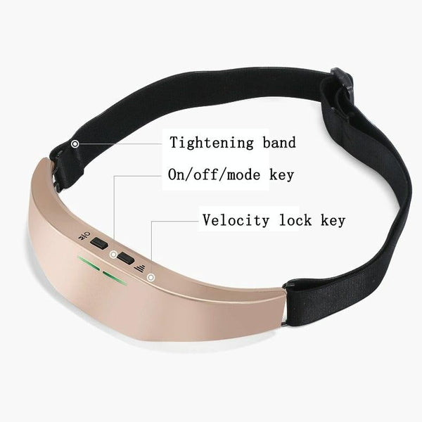 Wireless Micro Current Head Massager Intelligent Ems Sleeper Gold Massagers