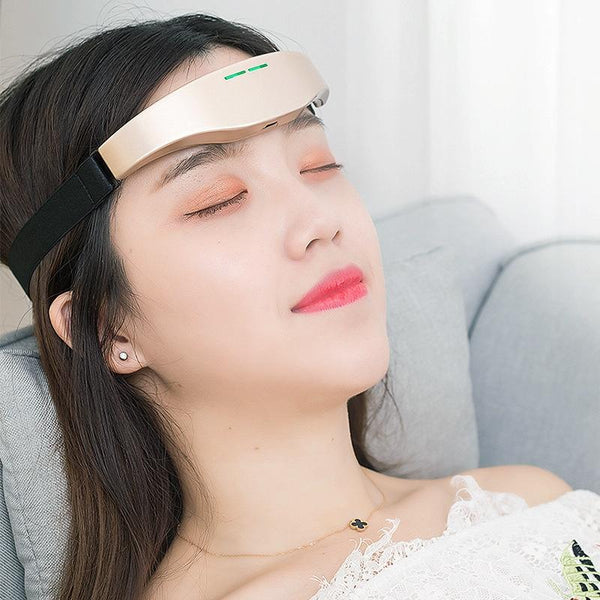 Wireless Micro Current Head Massager Intelligent Ems Sleeper Gold Massagers