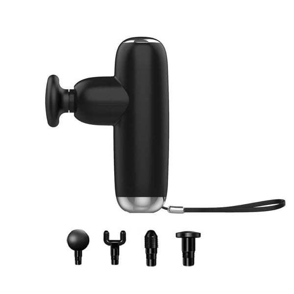 Compact Multi Gear Fascial Massager For Home Use_Black Massagers