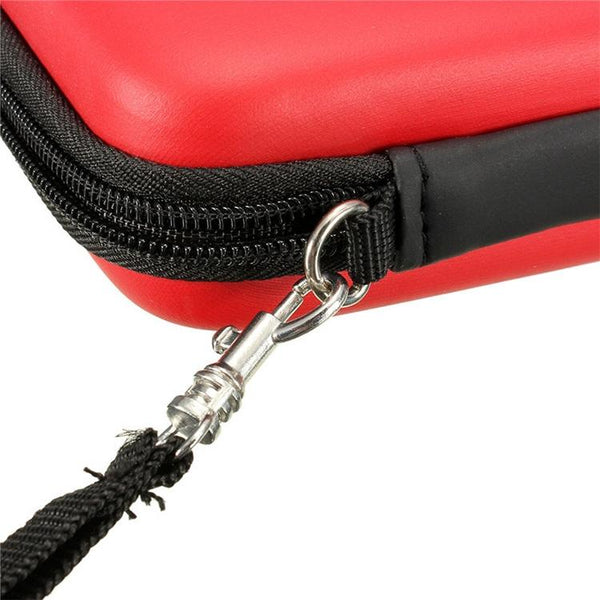 3Ds Xl Protective Eva Case Durable And Stylish Black Bags Skins & Travel Cases