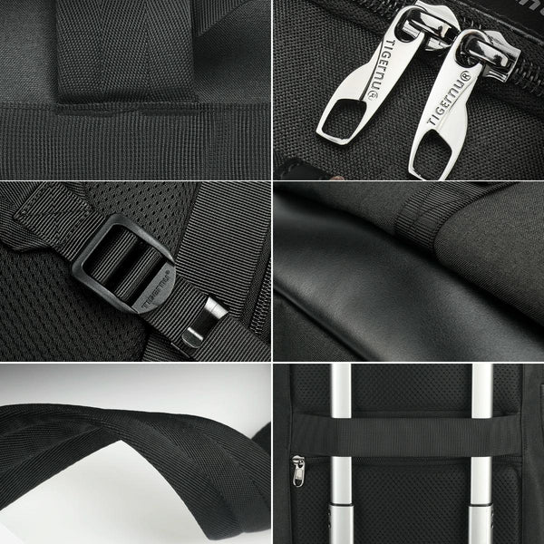 Men Simple Laptop Backpack Compact & Stylish Laptop Cases & Bags