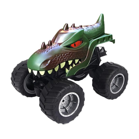 Remote Control Dinosaur Climbing Car 2.4G Green Remote Controlled Toys