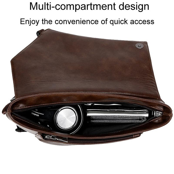 Large Capacity Waterproof Men Crossbody Bag Black Bags