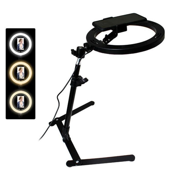 Live Beautifying Led Light Set With Overhead Shooting Bracket And Stand Other Lighting & Studio