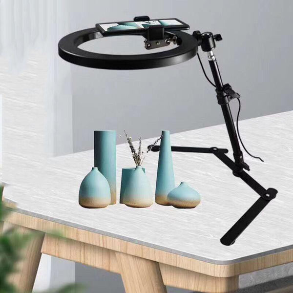 Live Beautifying Led Light Set With Overhead Shooting Bracket And Stand Other Lighting & Studio