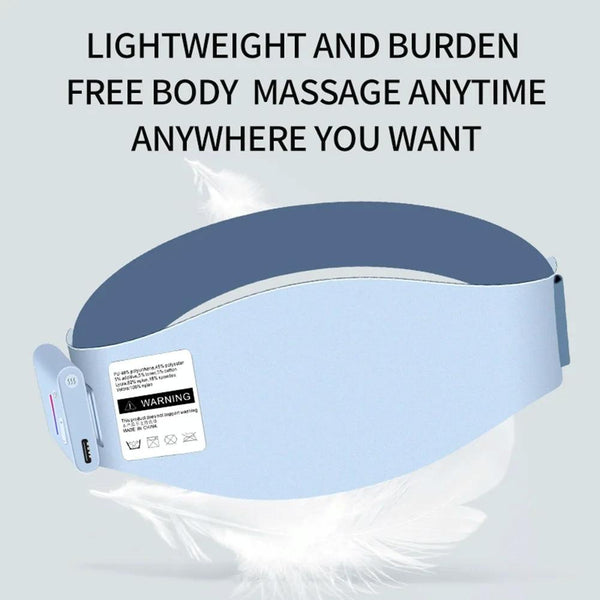 Ems Abdominal Massager For Waist Pain Relief Lake Blue Massagers