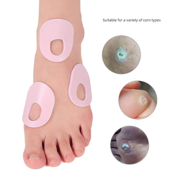 Latex Callus Protection Sticker Anti Wear Pink Elliptical Foot Creams & Treatments