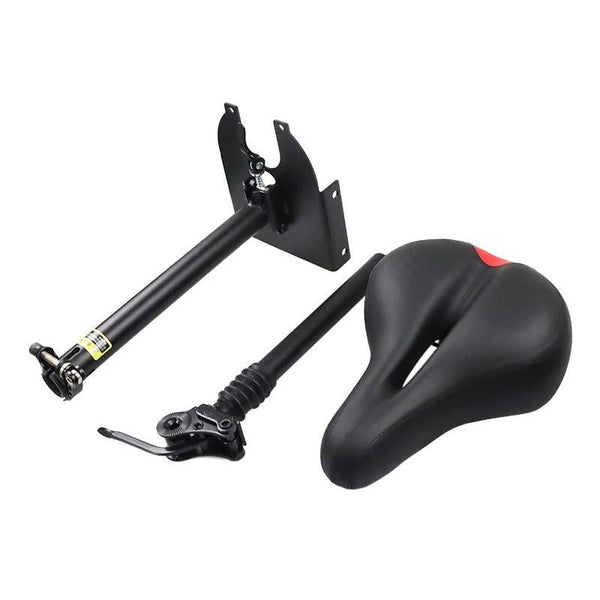 Foldable Seat For Xiaomi M365 Scooter No Drilling Black Accessories Parts