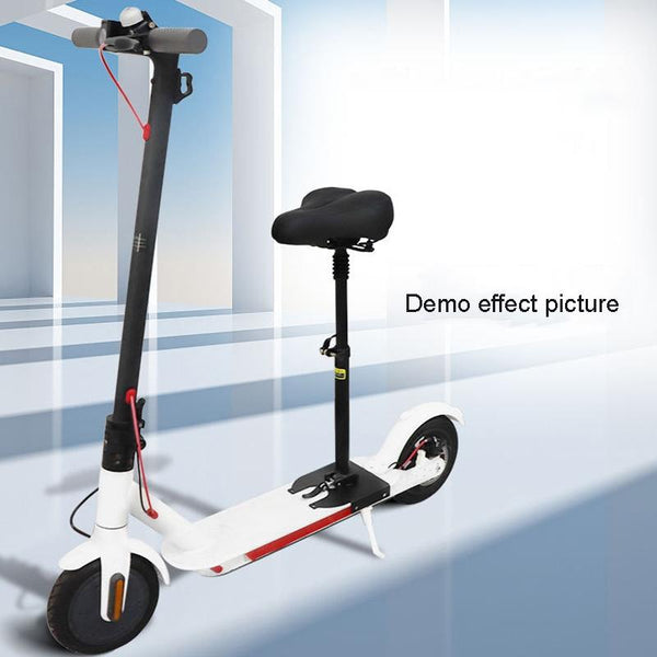 Foldable Seat For Xiaomi M365 Scooter No Drilling Black Accessories Parts