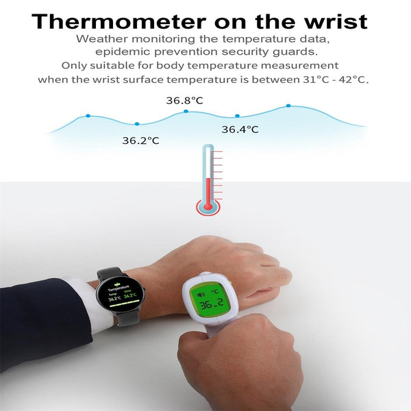 Smart Watch With Ip68 Waterproofing And Health Monitoring Black Smart Watches