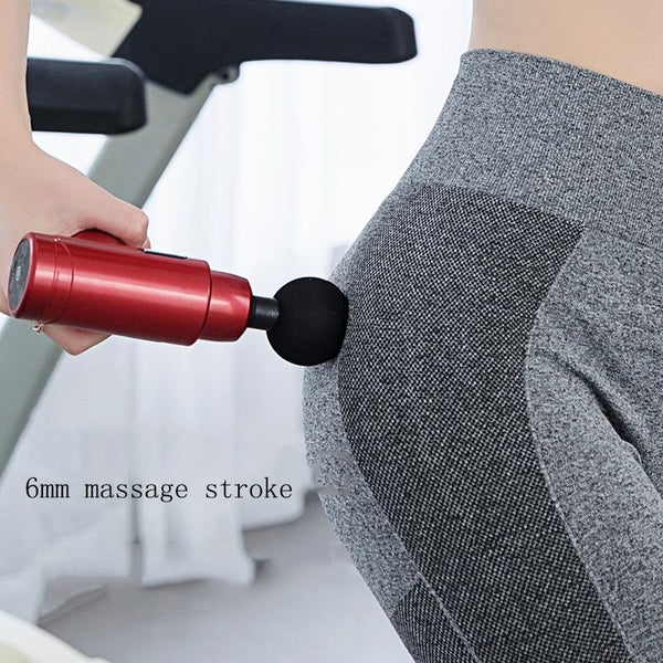 Fascia Mini Electric Muscle Fitness Relaxing Massager / Gun_Red Massagers