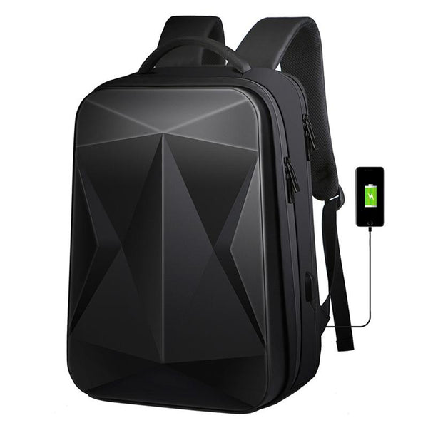 Waterproof Laptop Backpack With Usb Port Large Capacity Light Grey Laptop Cases & Bags