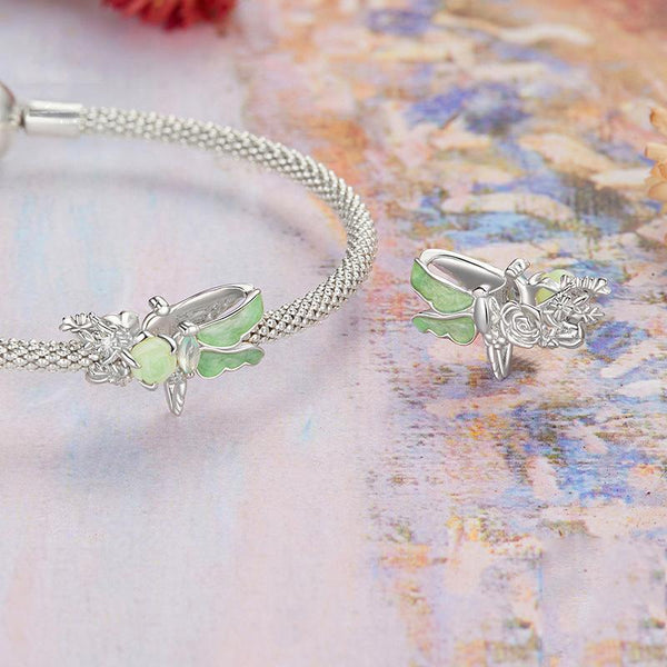 925 Sterling Silver Elegant Dragonfly Bead Charms & Pendants